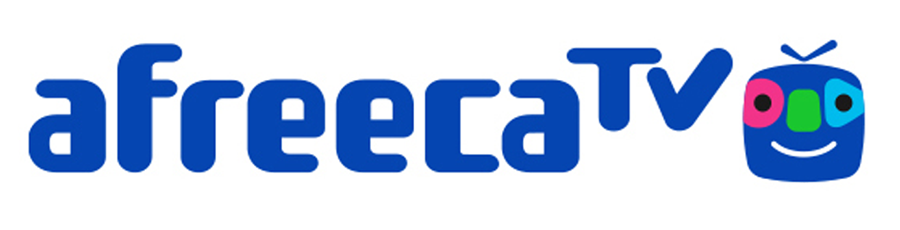 Afreeca TV標誌，展示著其獨特的設計與色彩。