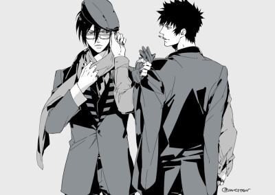 らくがきまとめ
ほとんど狡噛と宜野座です。あと佐々山くんと監噛時代の一係監視官、親子(ショタ)。びっくりするほど彩りがなかった…
P站:まるこ
id=53284595
心理测量者